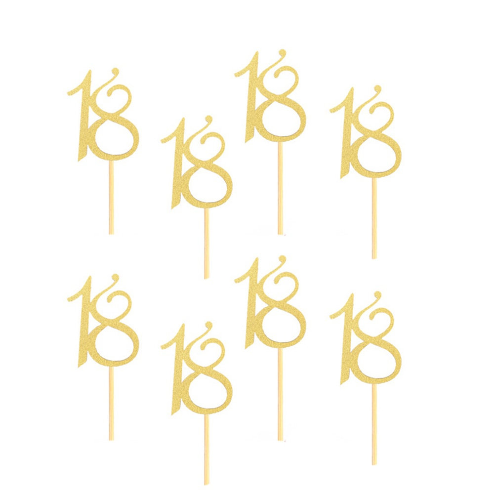 Ice Pick Pick - 48Pcs Exquisite Handmade Style 18Th Birthday