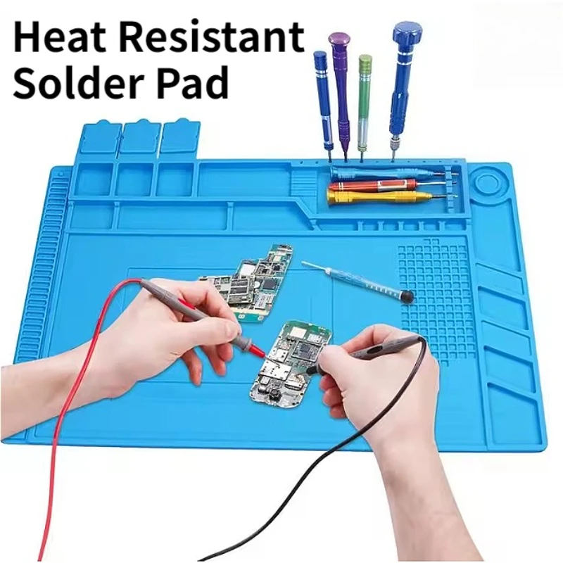 Bar Mat Rubber - 45*30CM Heat Insulation Working Mat Soldering