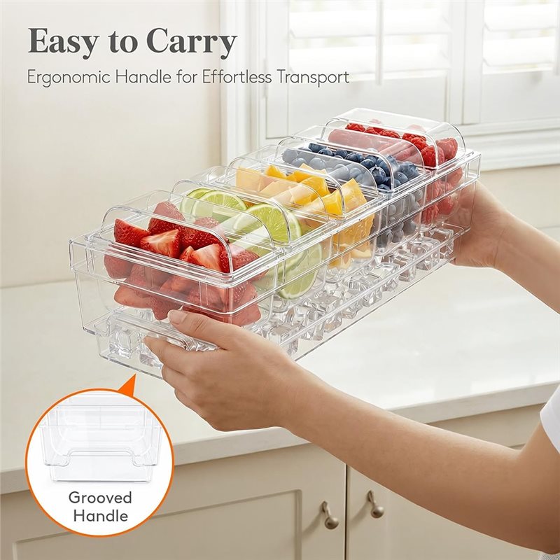A25F-Chilled Condiment Contain - đánh giá và giá Garnish Tray Set