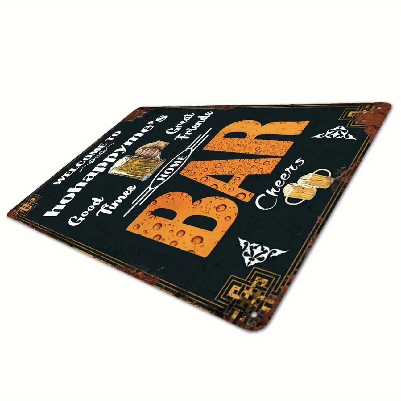1pc Customizable Vintage Metal - đánh giá và giá Home Bar Signs