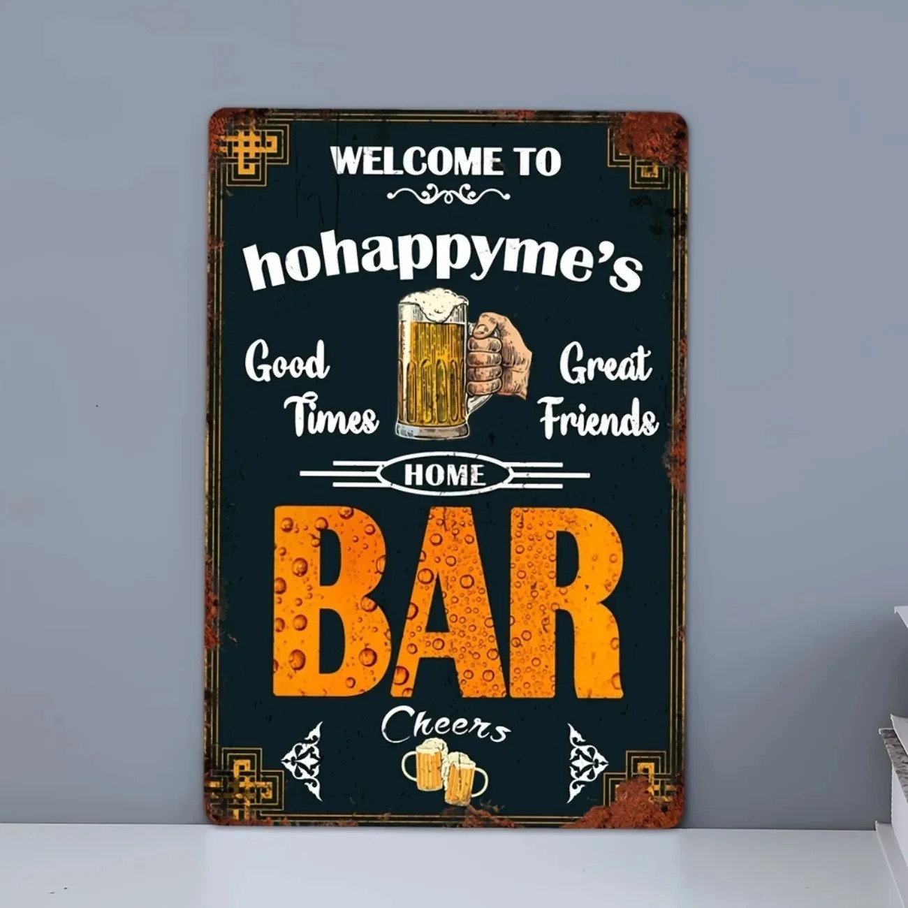 1pc Customizable Vintage Metal - đánh giá và giá Home Bar Signs