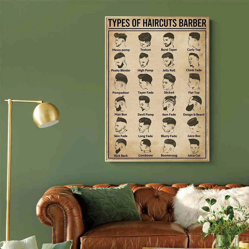 Retro Types Of Haircuts Barber - đánh giá và giá Home Barbershop