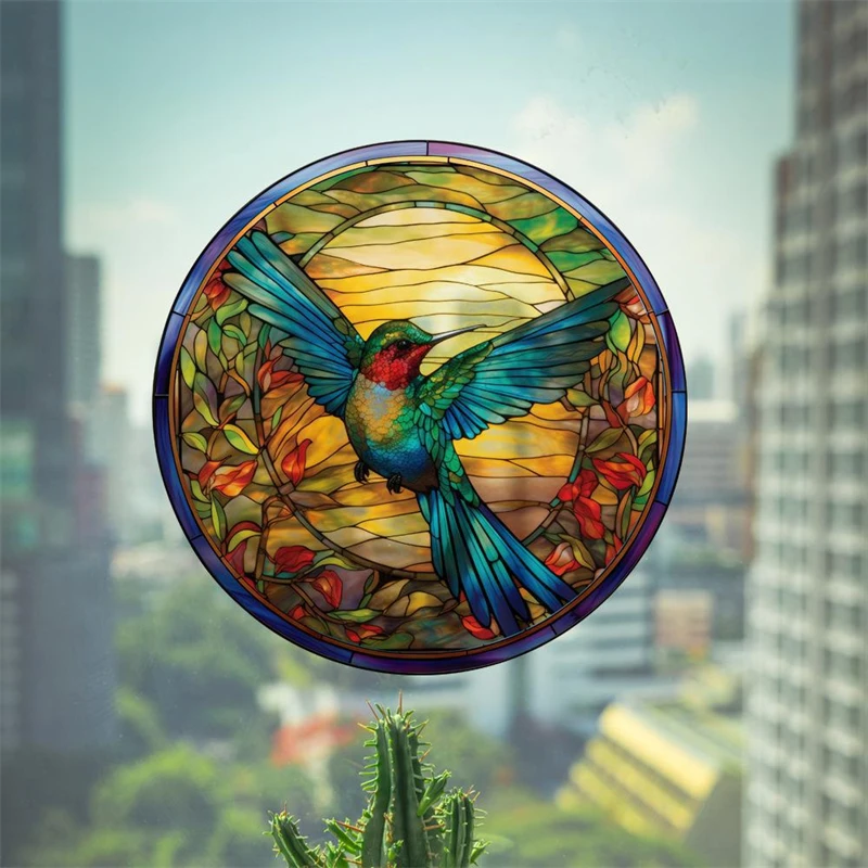 Retro Colorful Stained Humming - đánh giá và giá Old Fashioned Glass
