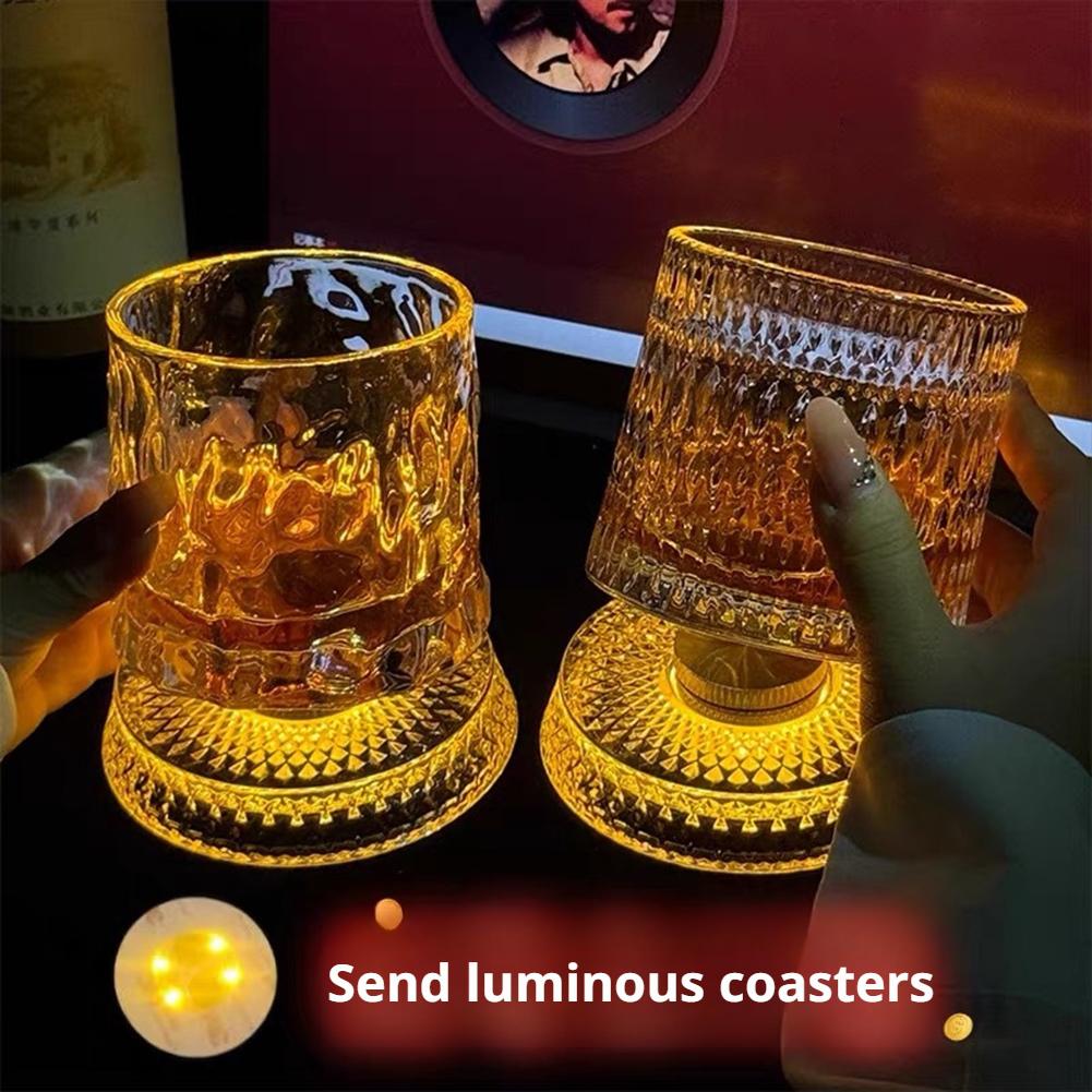 360° Rotating Whiskey Glass wi - đánh giá và giá Old Fashioned Glass