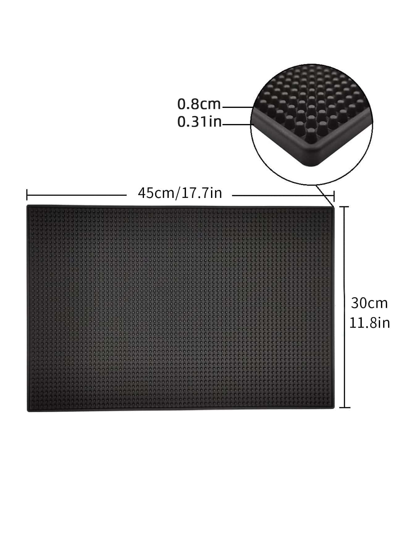 Leeseph Bar Mat, Rubber Dish D - đánh giá và giá Bar Mat Rubber