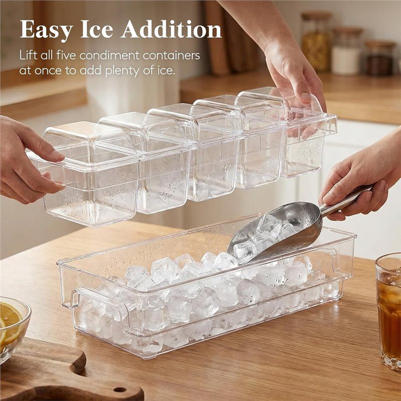 A27F-For Bar Supplies Taco For - đánh giá và giá Garnish Tray Set