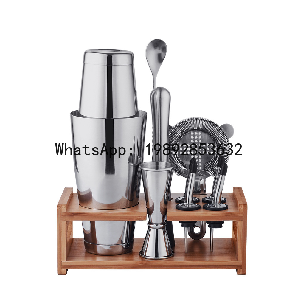 Stainless steel cocktail shake - đánh giá và giá Boston Shaker Set