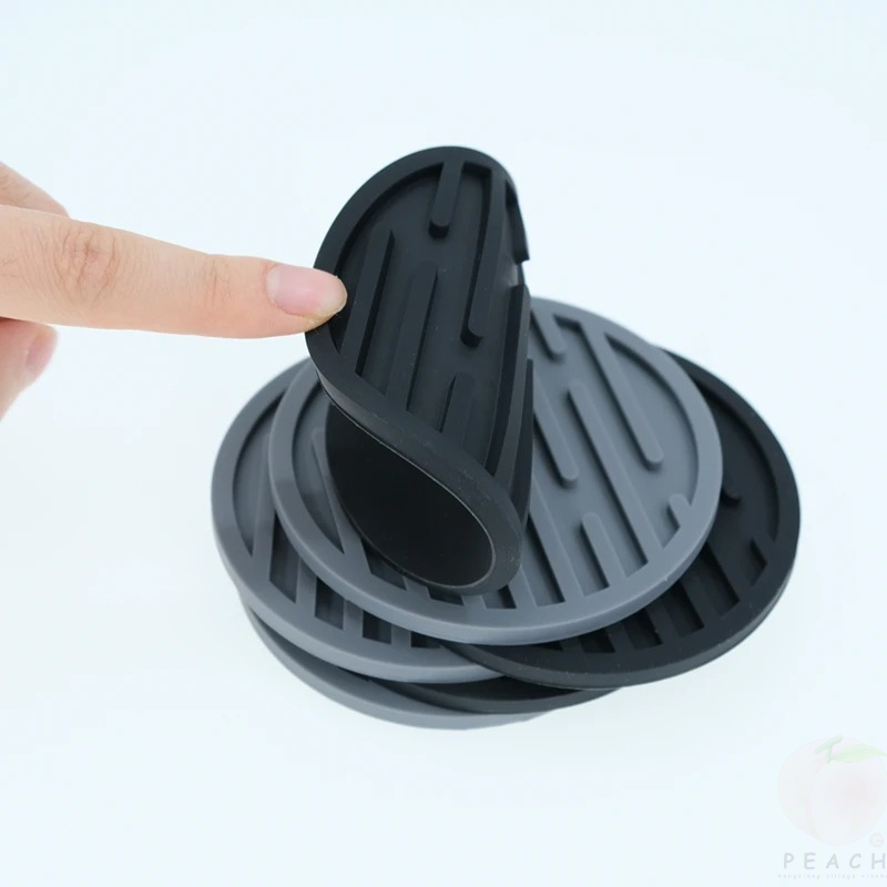 10cm Silicone Coasters Round H - đánh giá và giá Bar Mat Rubber