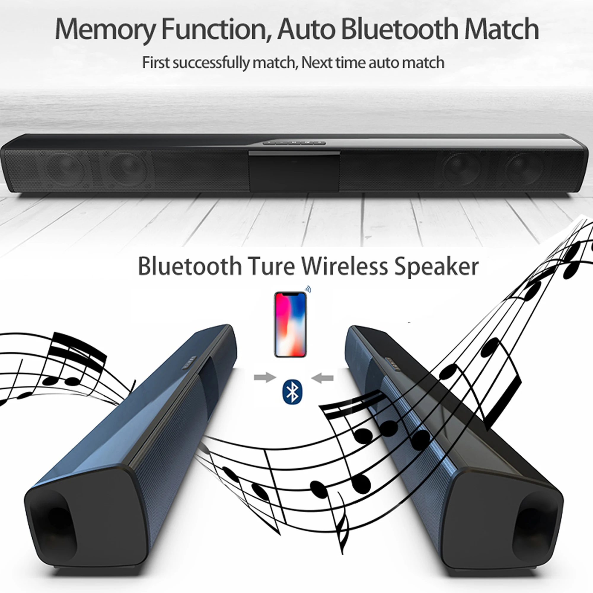 40W High Power Soundbar for TV - đánh giá và giá Home Bar And Theater