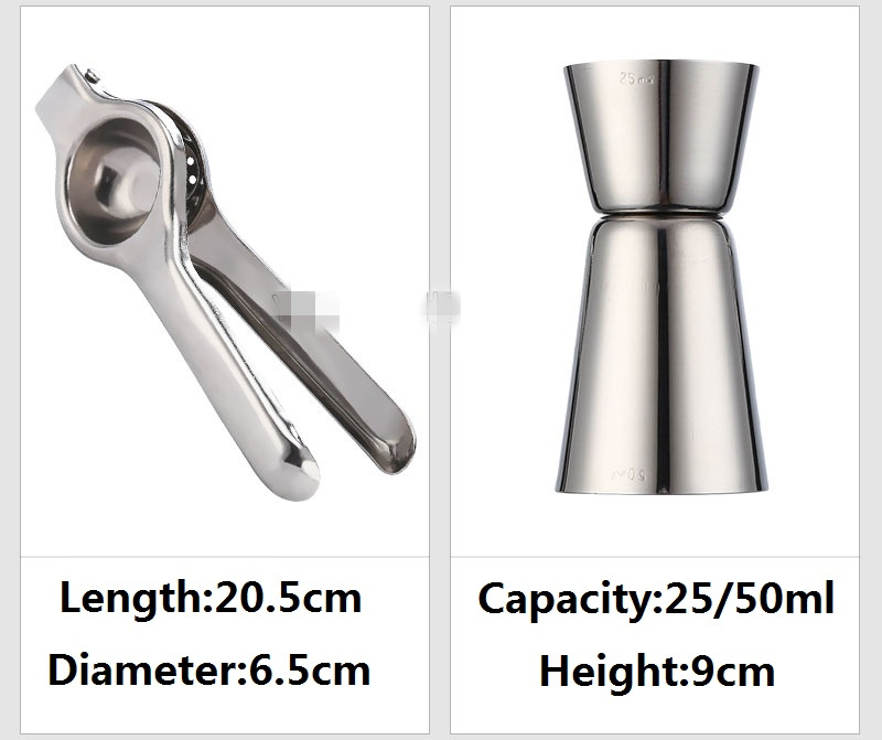 Cocktail Shaker Bar Set Stainl - đánh giá và giá Boston Shaker Set