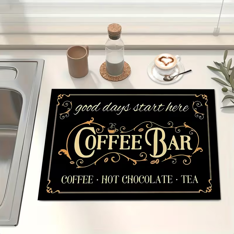 Coffee Machine Mat Microwave O - đánh giá và giá Bar Mat Rubber