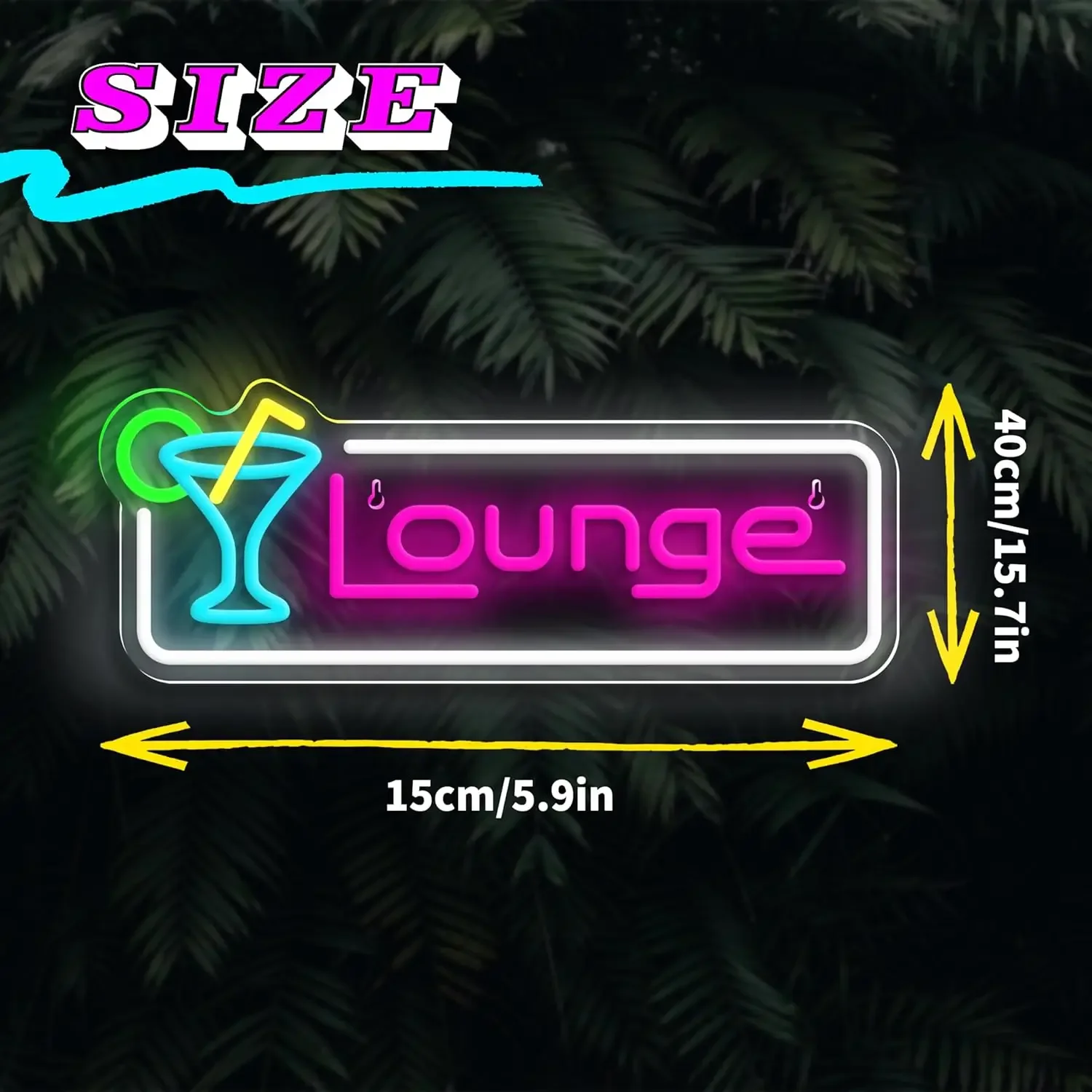Lounge Cocktail LED Neon Sign  - đánh giá và giá Home Bar Lounge
